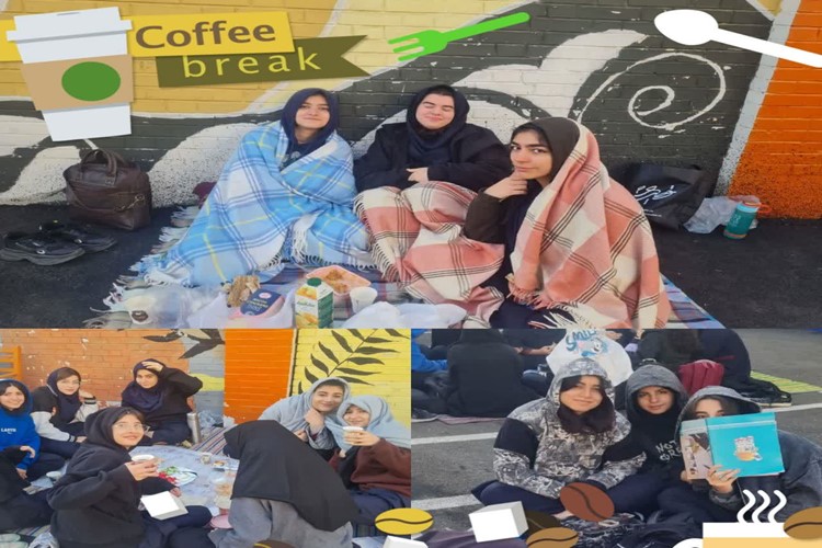 صبحانه سلامت هنرستان امین  در روز دانش‌آموز