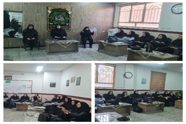 برگزاری مراسم عزاداری شهادت حضرت فاطمه زهرا (س) در هنرستان امین🏴