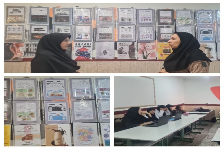 💢 بازدید مدیریت محترم هنرستان از برگزاری ژوژمان عکاسی مطبوعات - پایه دوازدهم رشته فتوگرافیک